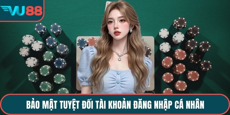 Bảo mật tuyệt đối tài khoản đăng nhập cá nhân