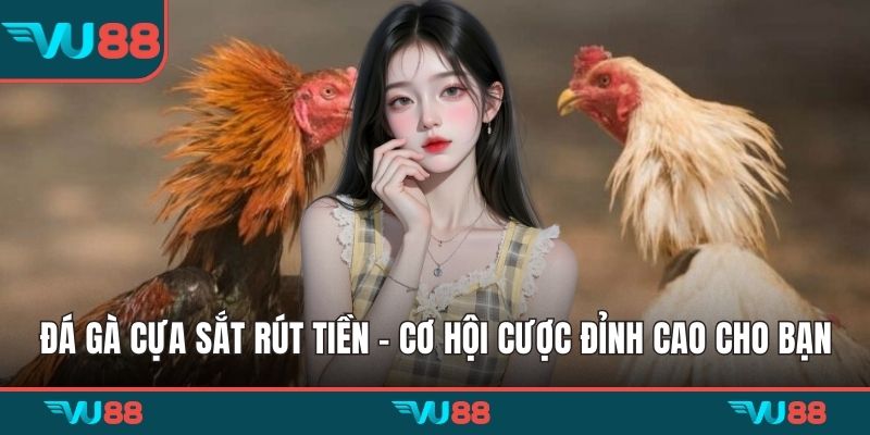 Đá gà cựa sắt rút tiền
