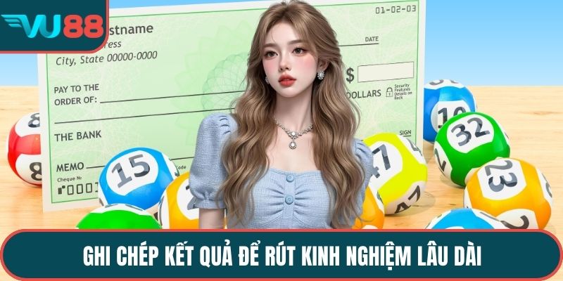 Ghi chép kết quả để rút kinh nghiệm lâu dài
