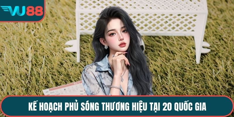 Kế hoạch phủ sóng thương hiệu tại 20 quốc gia