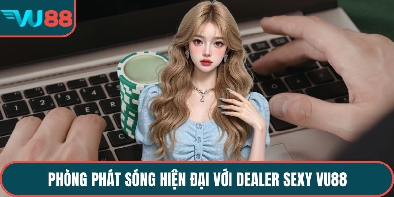  Phòng phát sóng hiện đại với Dealer Sexy VU88