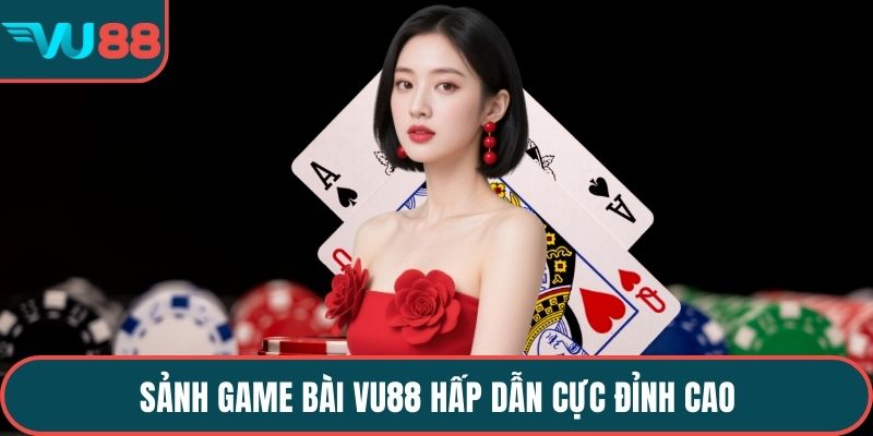 Sảnh game bài VU88 hấp dẫn cực đỉnh cao